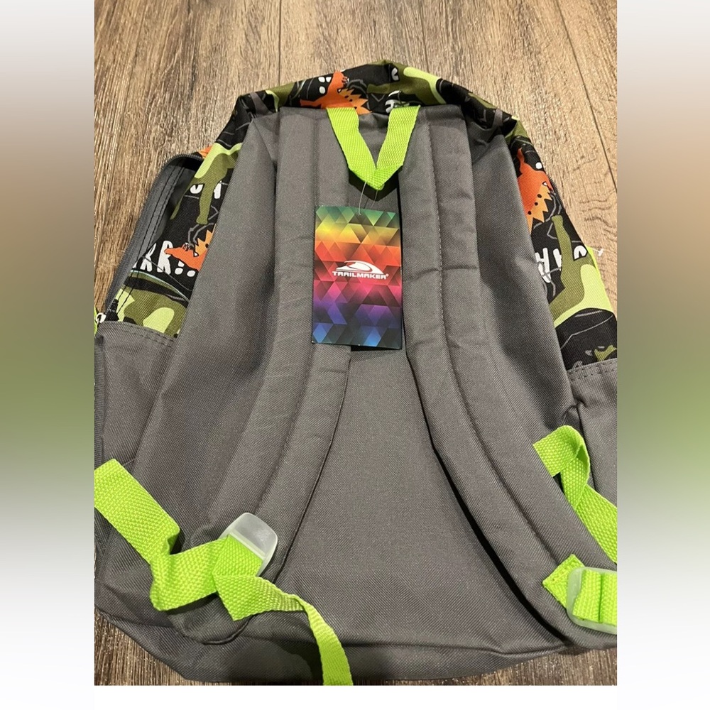 Trailmaker Dinosaur Backpack and Lunch Box Set/Fridge Pak, NEW - Picture 6 of 12